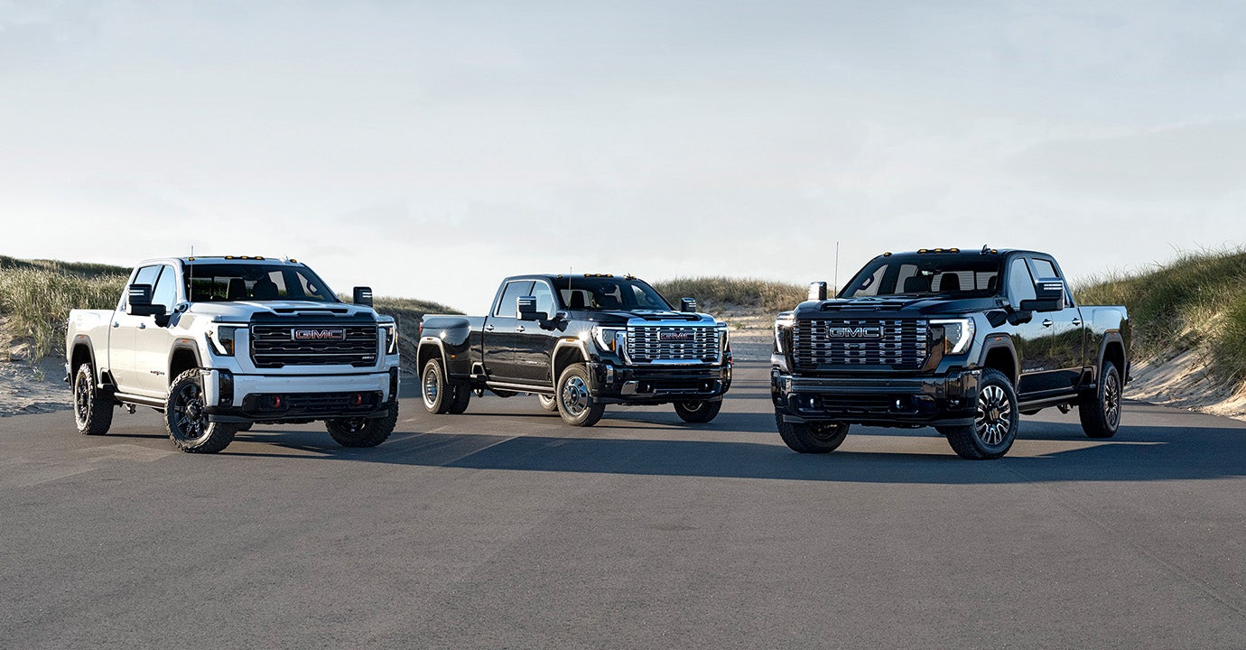 The 2026 Sierra HD lineup of pickups
