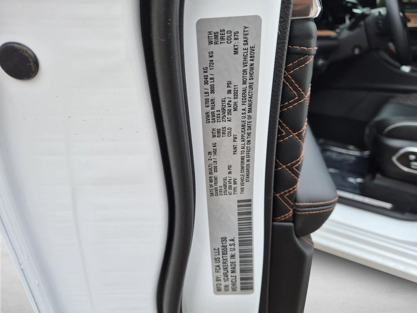 2026 Jeep Grand Cherokee L Summit 4x4