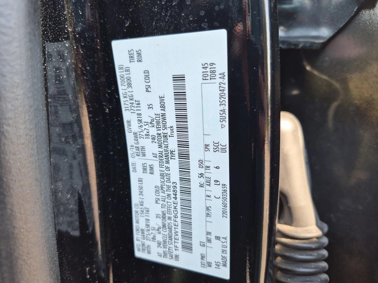 2016 Ford F-150 XLT