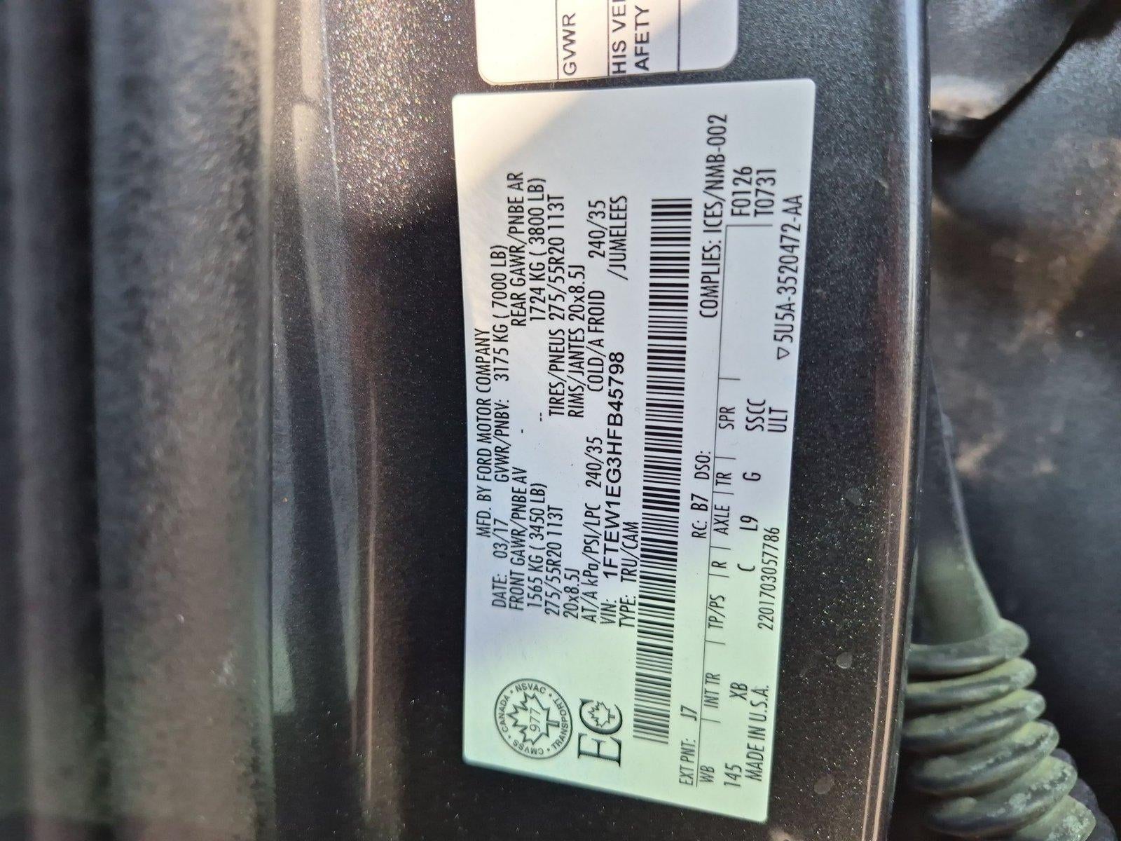 2017 Ford F-150 XL