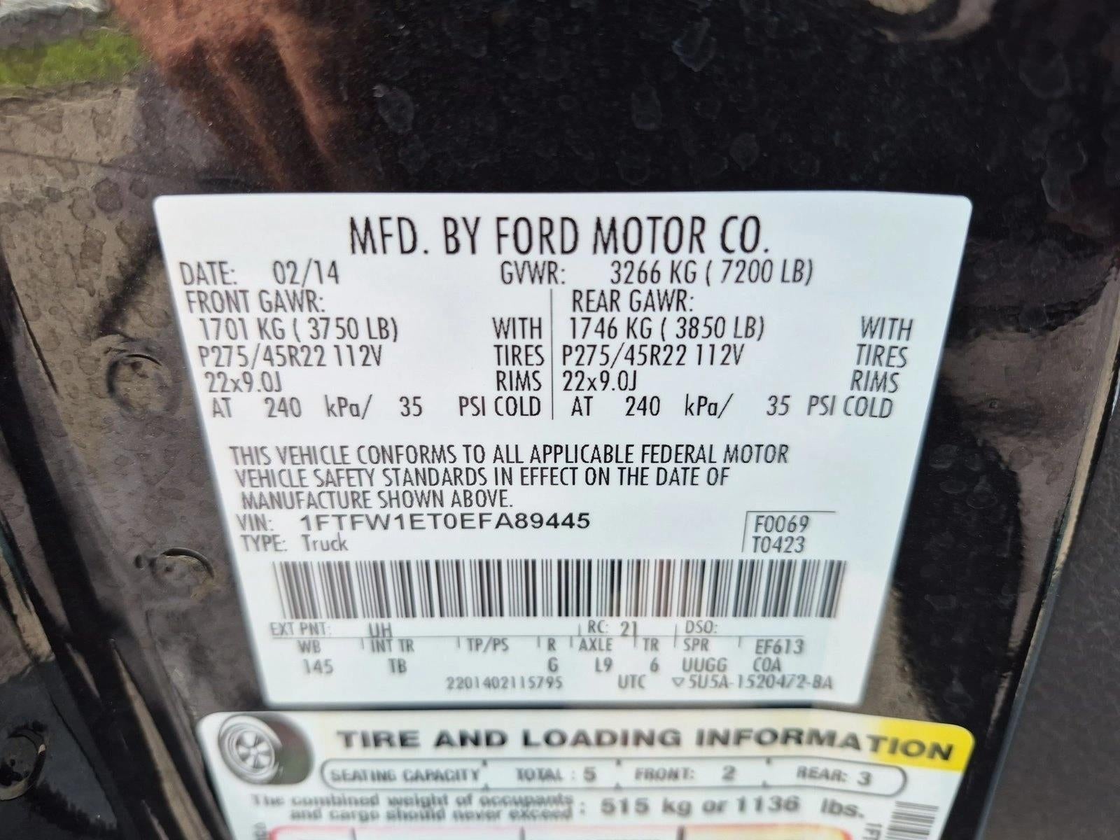 2014 Ford F-150 XL