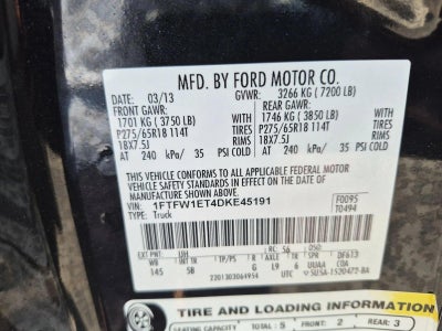 2013 Ford F-150 XL