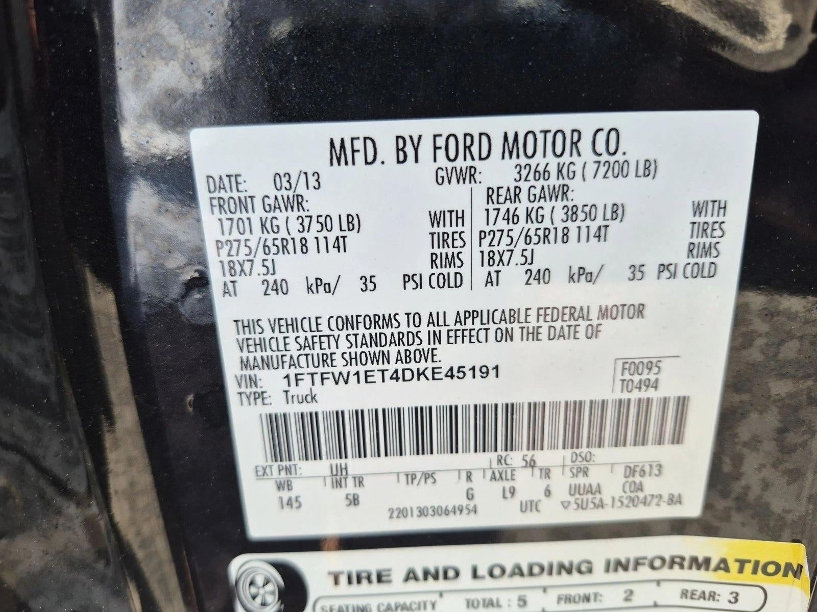 2013 Ford F-150 XL