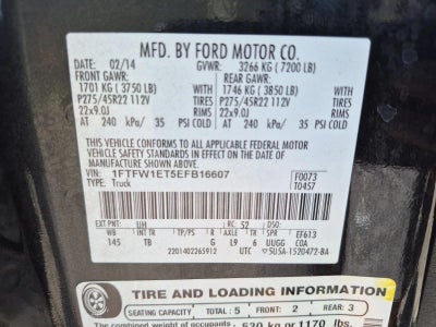 2014 Ford F-150 Limited