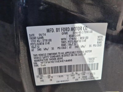 2014 Ford F-150 LARIAT