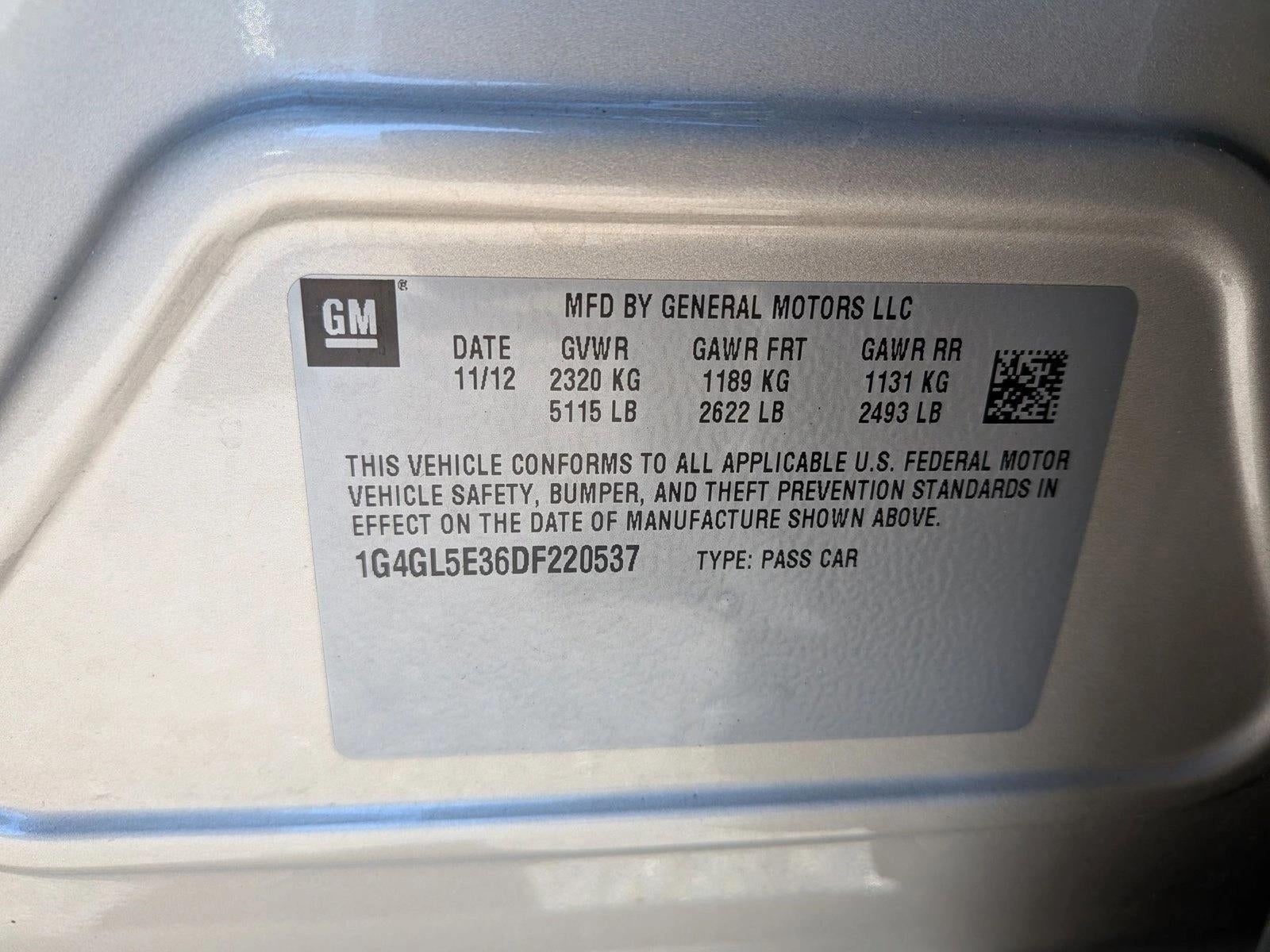 2013 Buick LaCrosse Leather