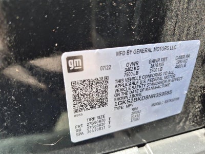 2022 GMC Yukon SLT