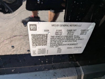 2026 GMC Yukon Elevation