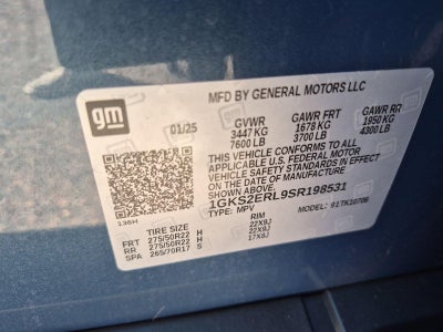 2025 GMC Yukon Denali Ultimate