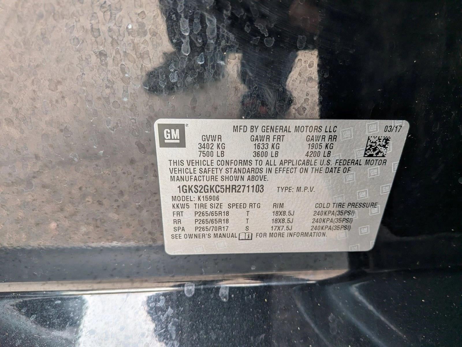 2017 GMC Yukon XL SLT