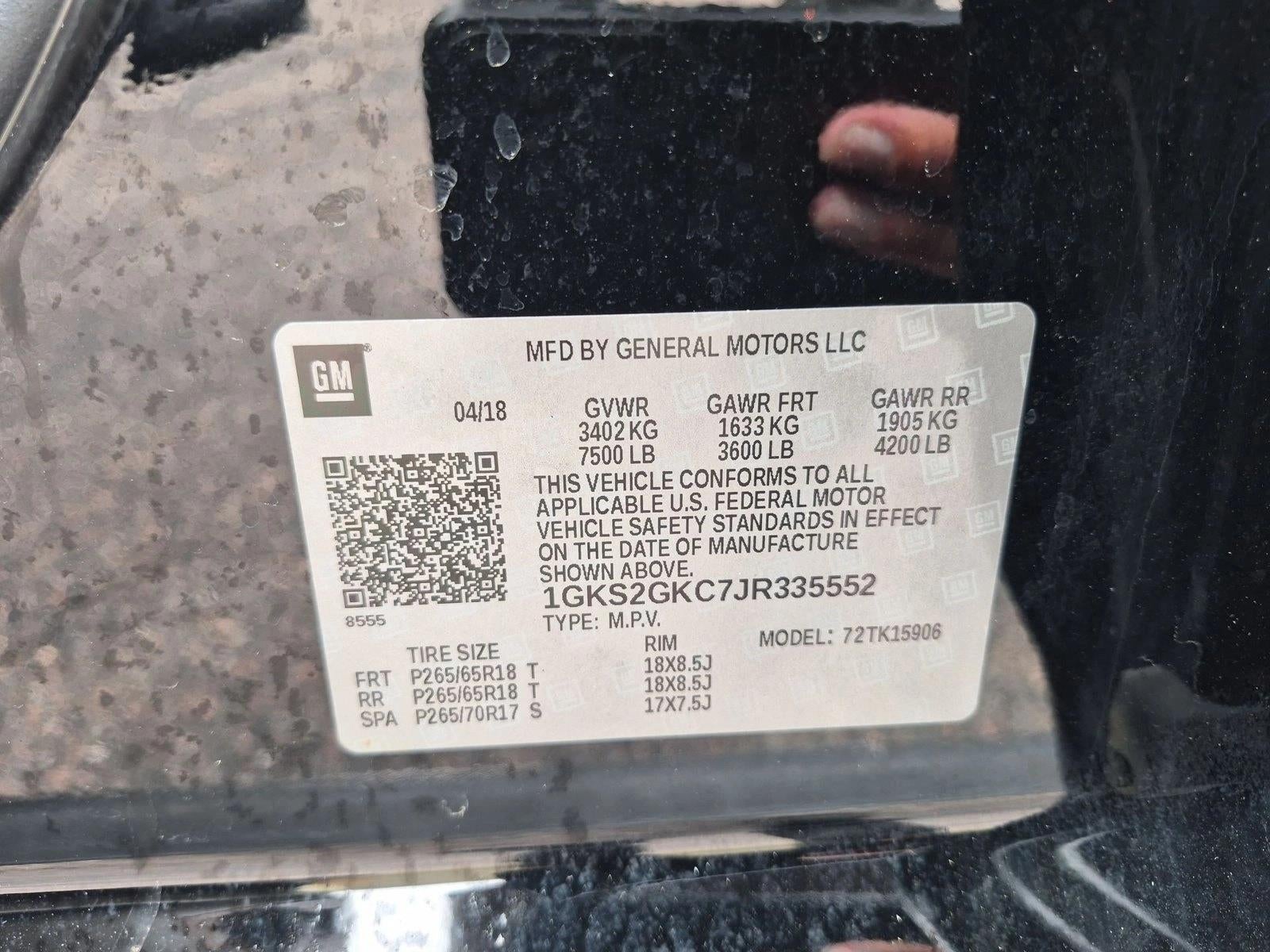 2018 GMC Yukon XL SLT