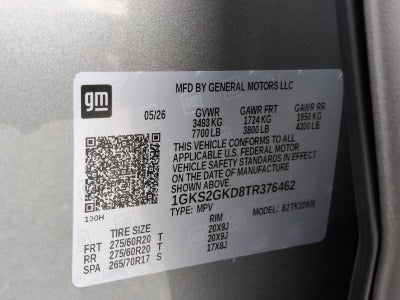 2026 GMC Yukon XL Elevation