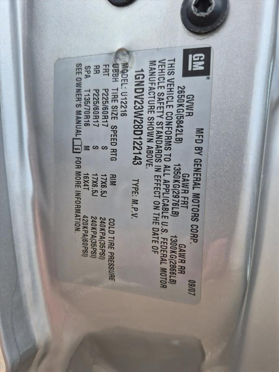 2008 Chevrolet Uplander LS