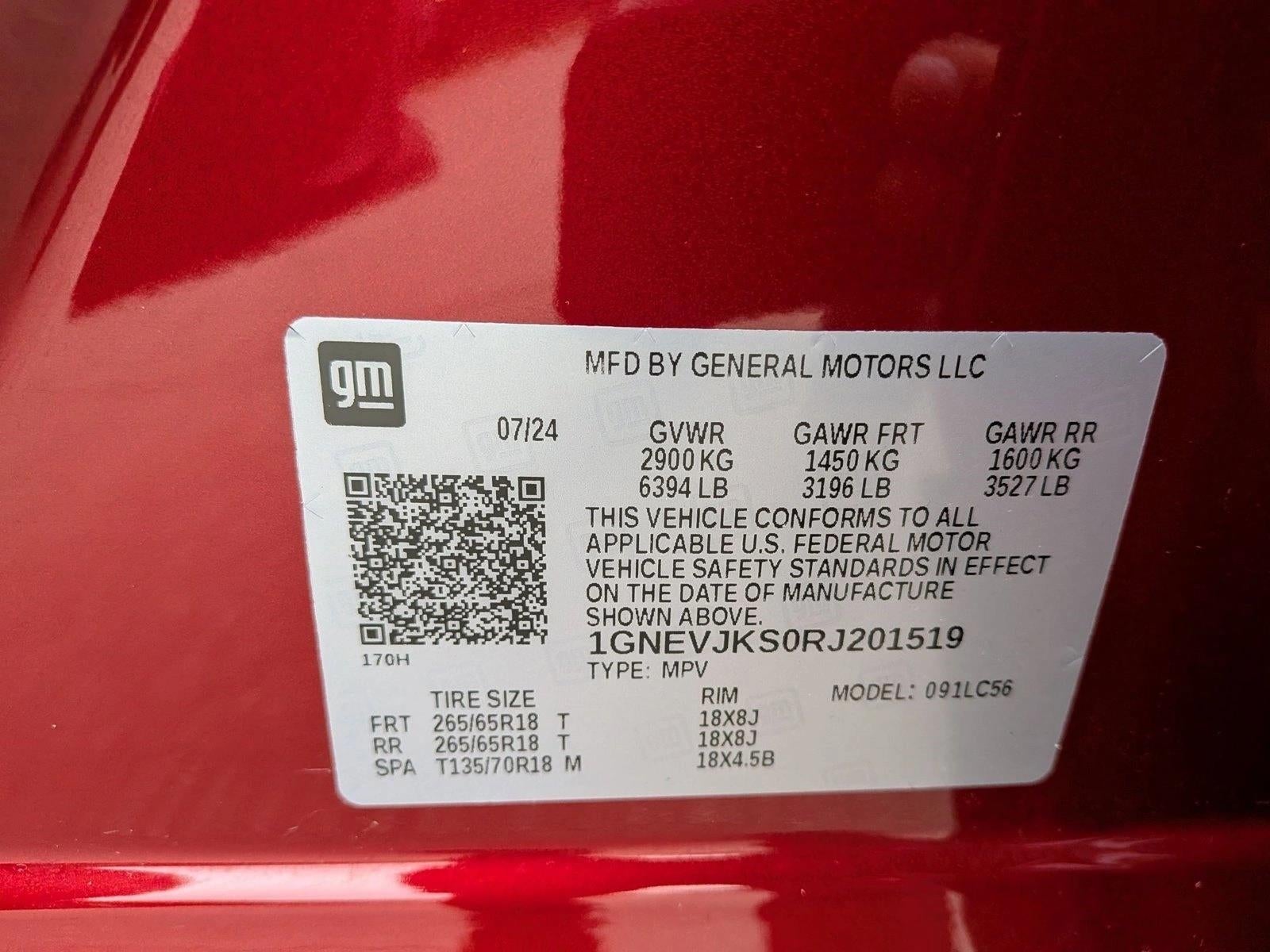 2024 Chevrolet Traverse Z71