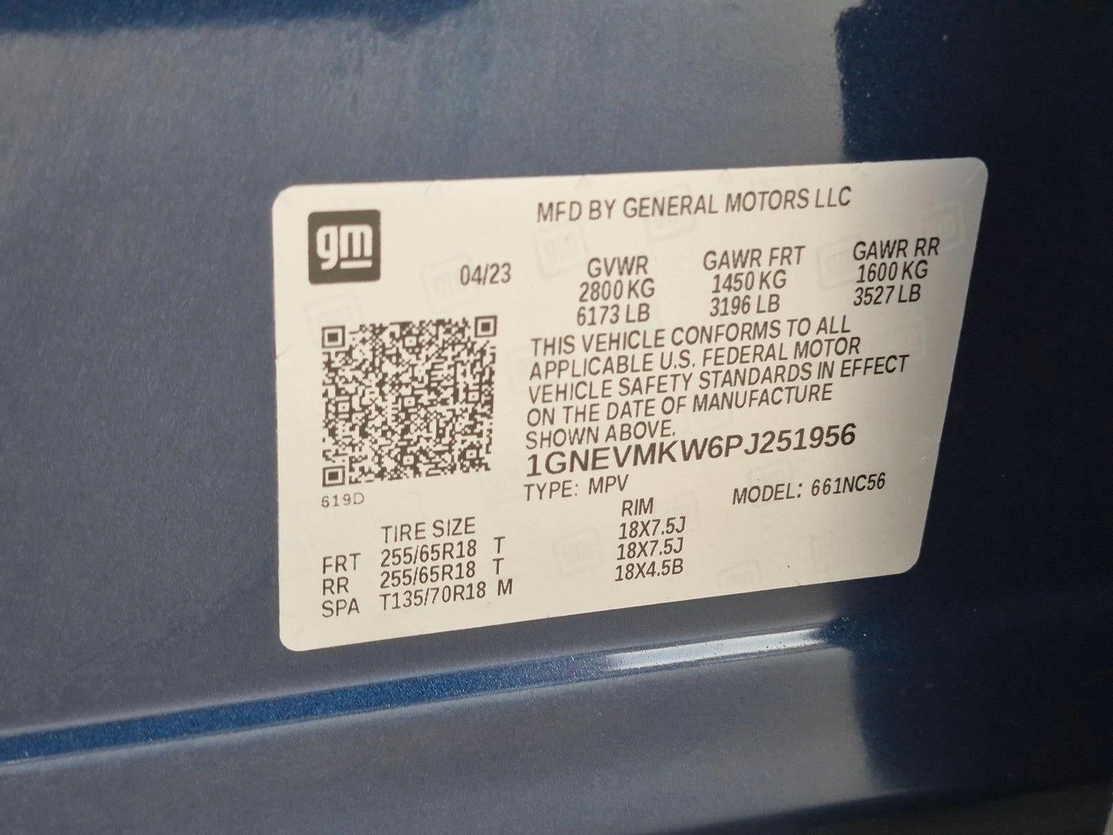 2023 Chevrolet Traverse LT Cloth