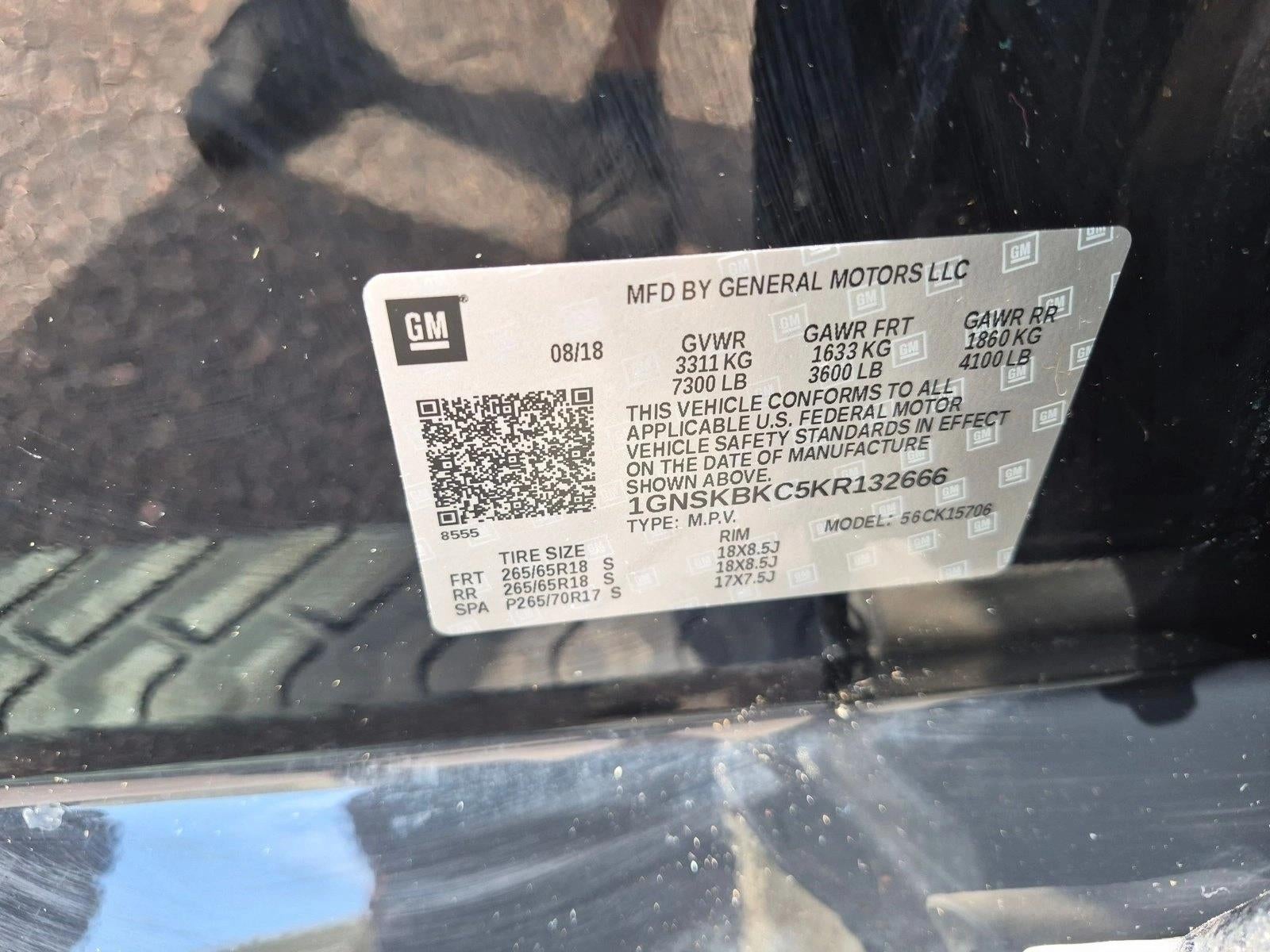 2019 Chevrolet Tahoe LT