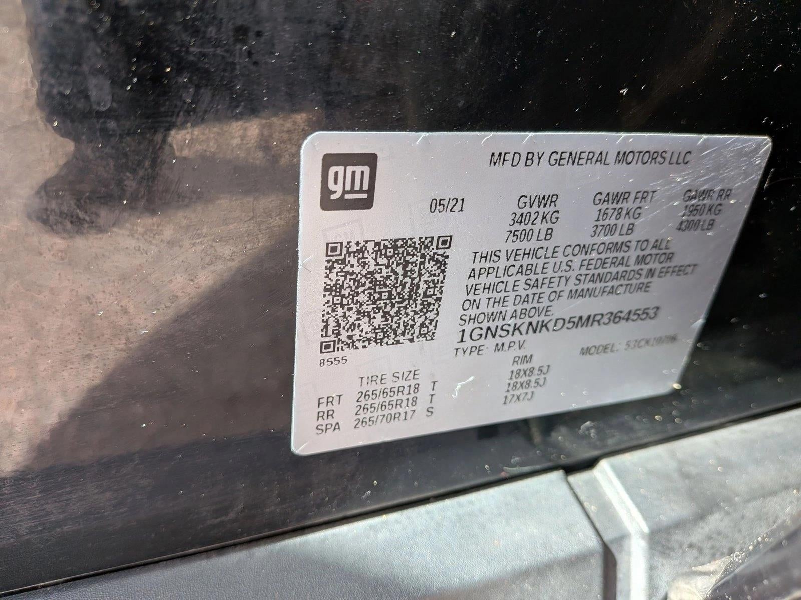 2021 Chevrolet Tahoe LT