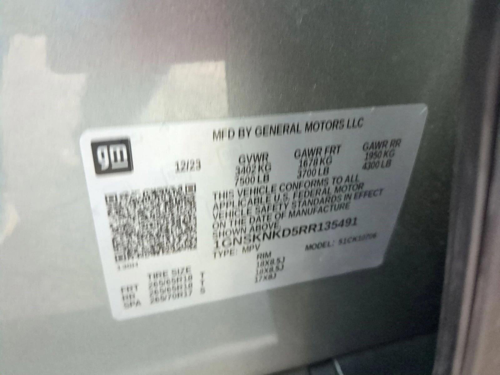 2024 Chevrolet Tahoe LT