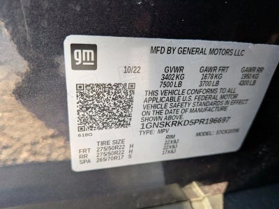 2023 Chevrolet Tahoe RST