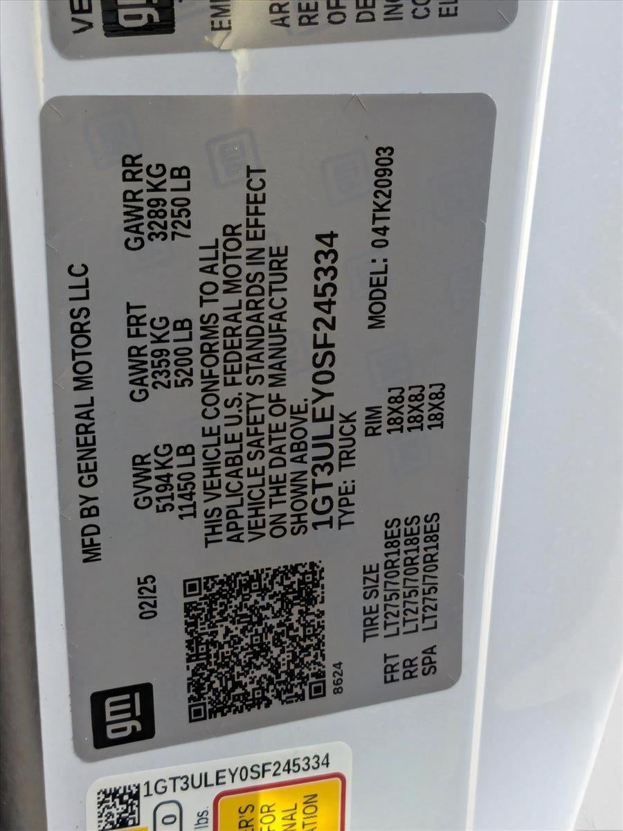 2025 GMC Sierra 2500 HD Pro