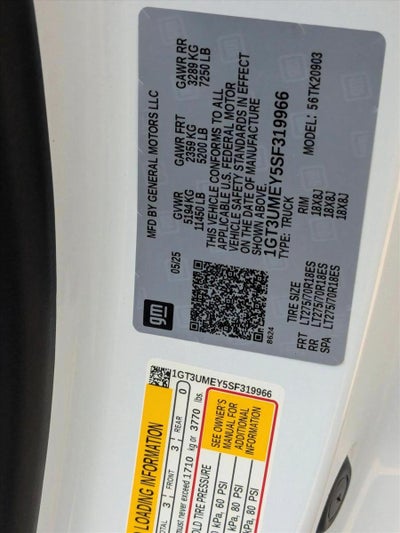 2025 GMC Sierra 2500 HD SLE