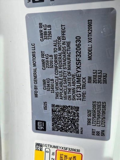 2025 GMC Sierra 2500 HD SLE