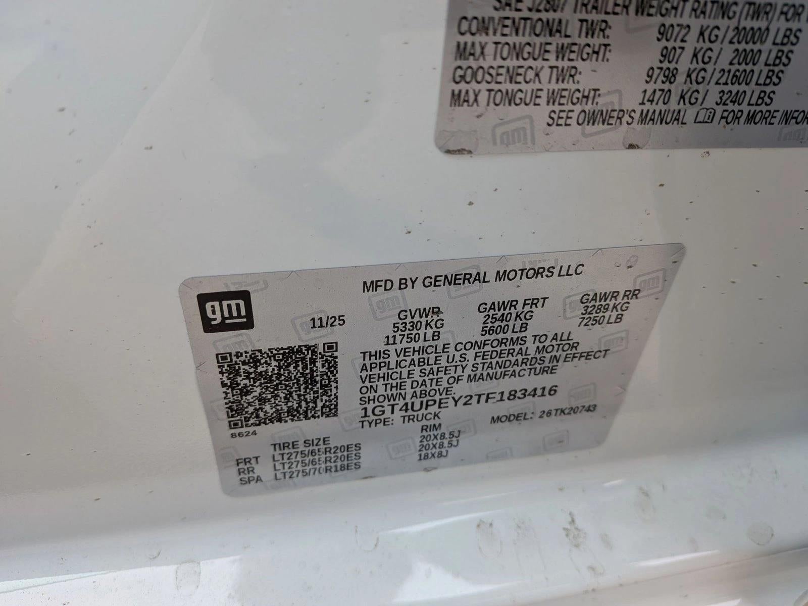 2026 GMC Sierra 2500 HD AT4