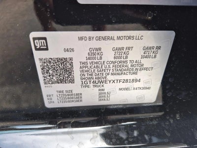 2026 GMC Sierra 3500 HD Denali DRW