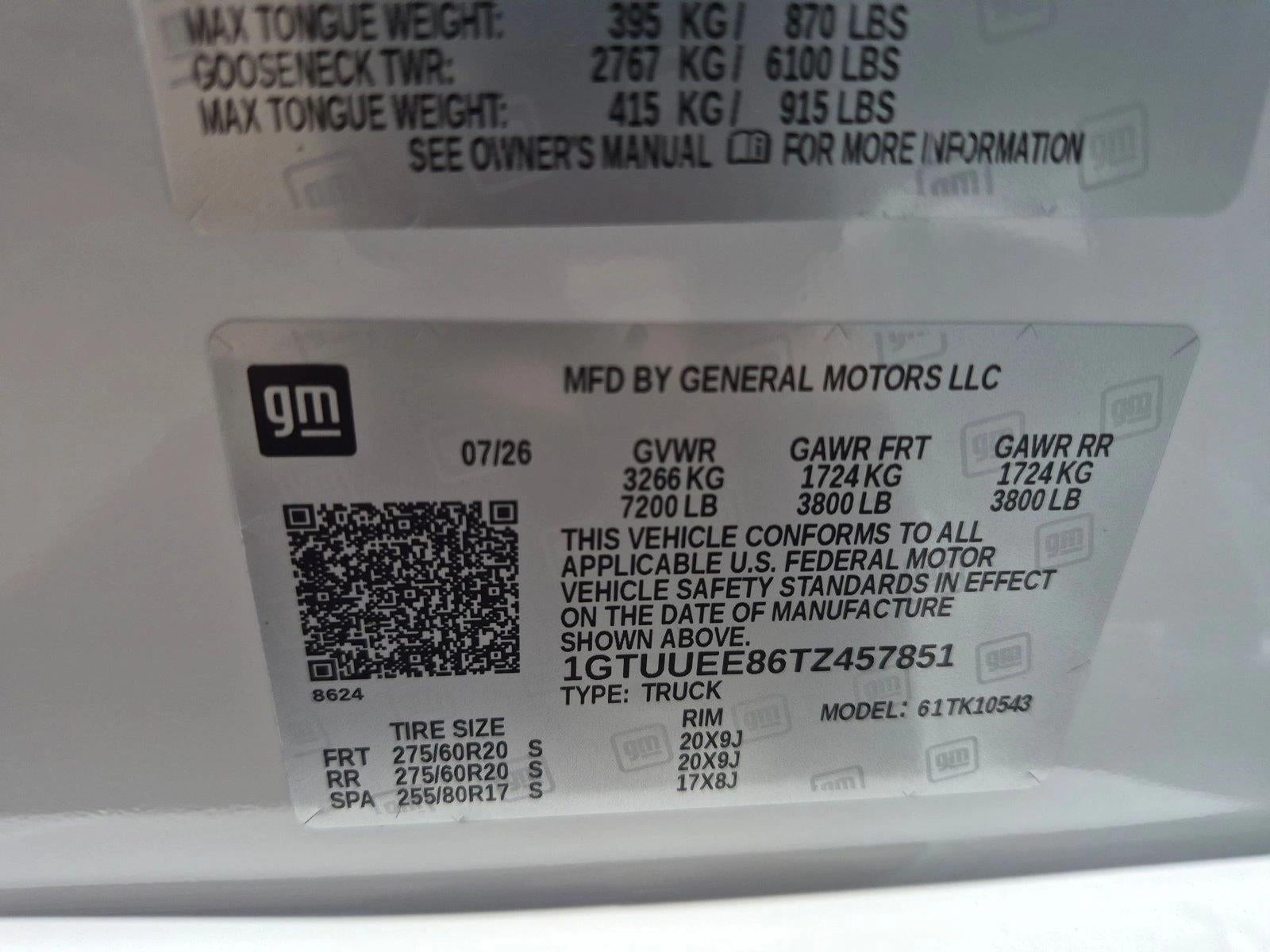 2026 GMC Sierra 1500 AT4