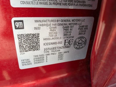 2022 GMC Sierra 1500 AT4
