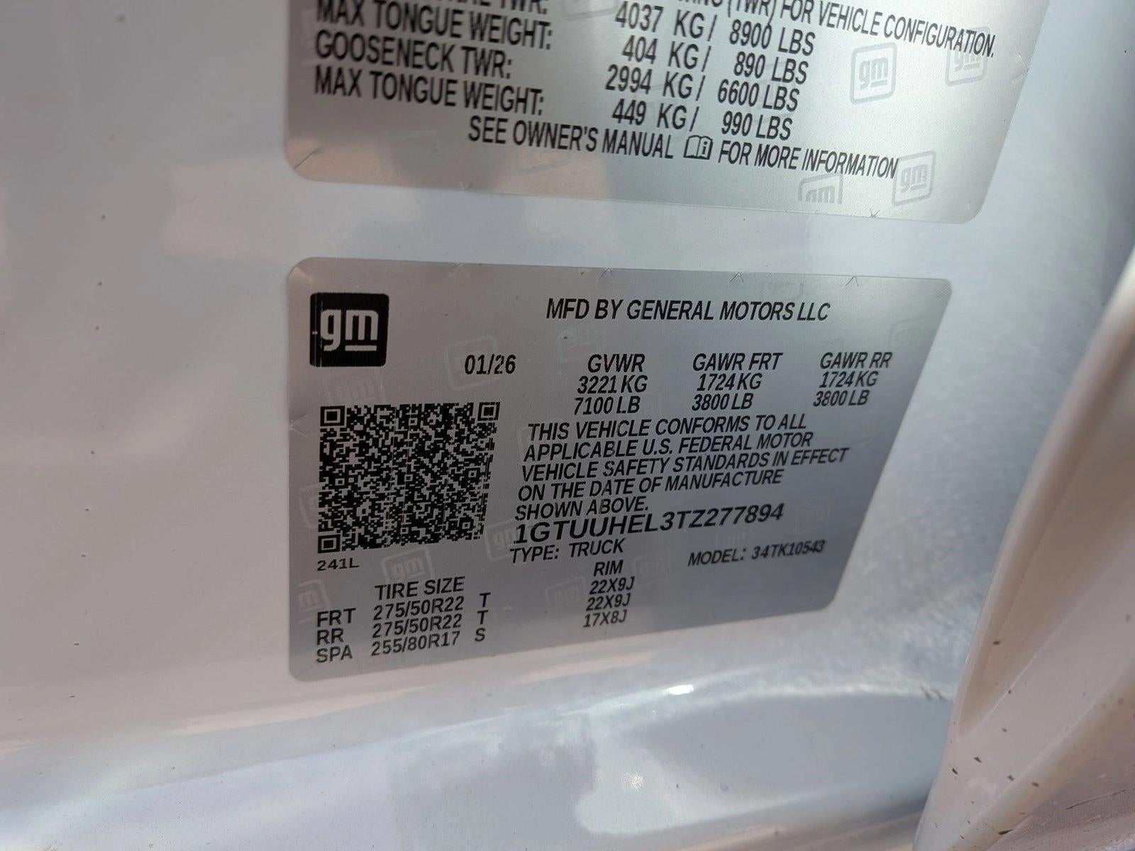 2026 GMC Sierra 1500 Denali Ultimate