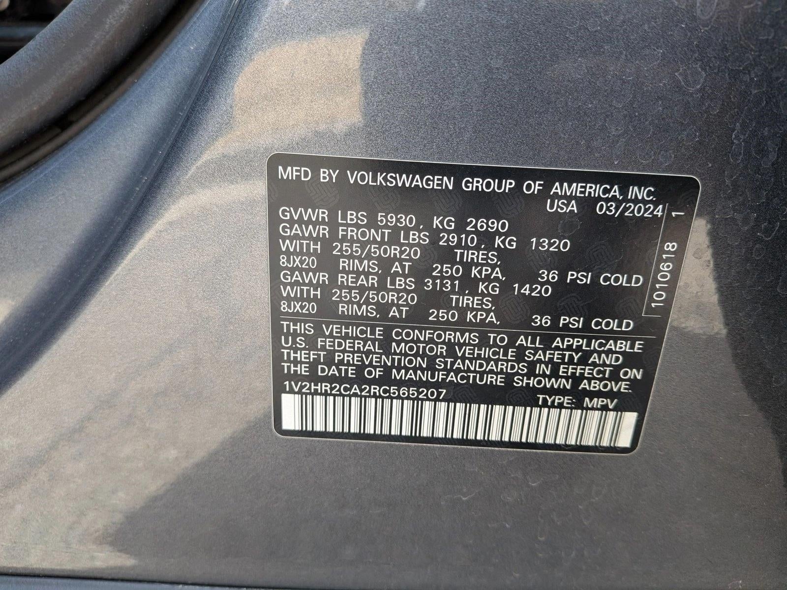 2024 Volkswagen Atlas 2.0T SE w/Technology