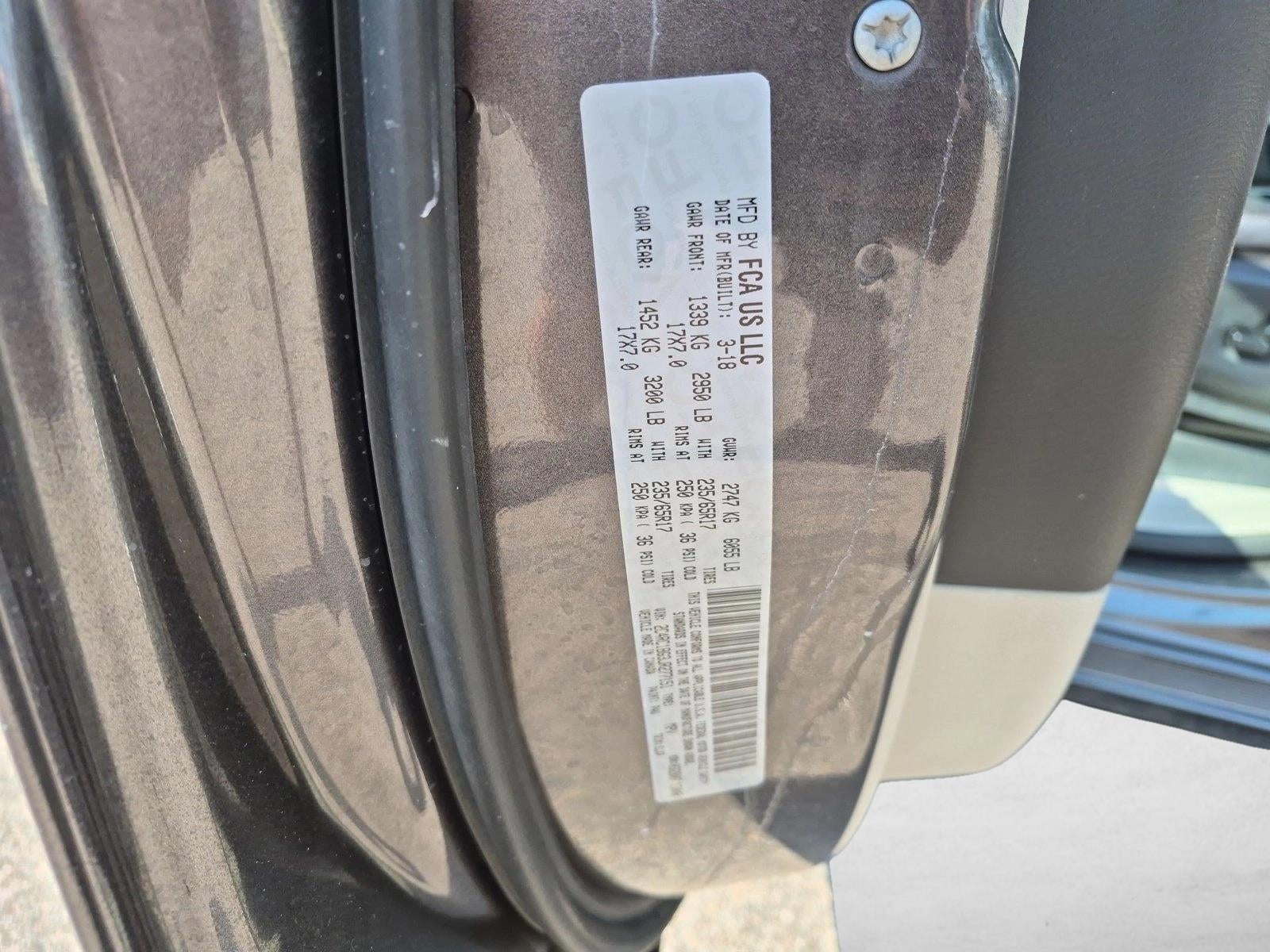 2018 Chrysler Pacifica Touring L