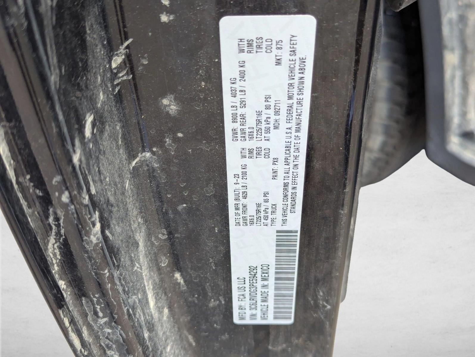 2023 RAM ProMaster 2500 Base