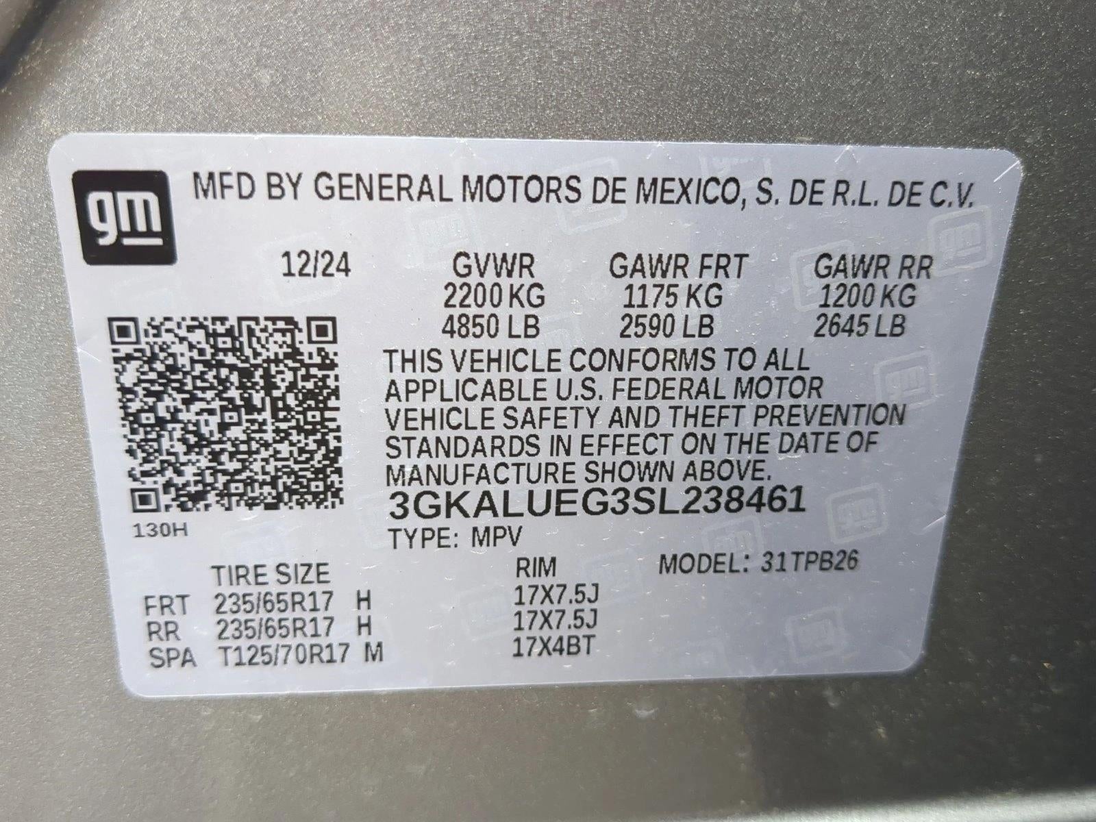 2025 GMC Terrain Elevation