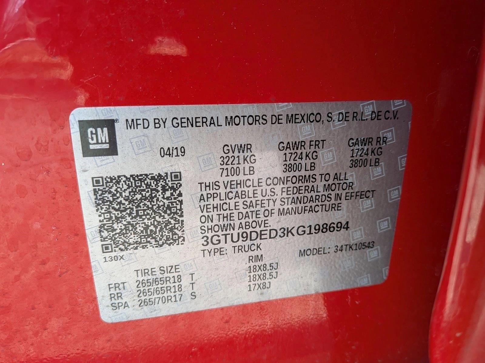 2019 GMC Sierra 1500 SLT