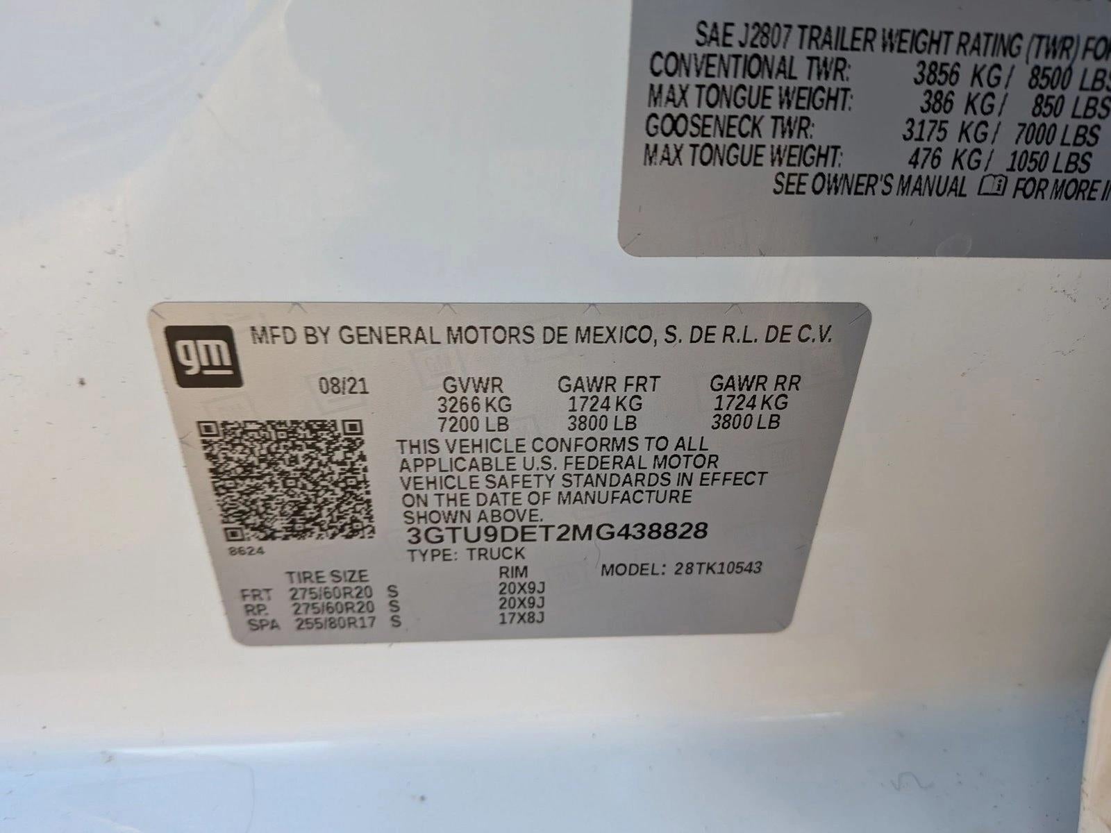 2021 GMC Sierra 1500 SLT