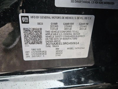 2024 GMC Sierra 1500 AT4