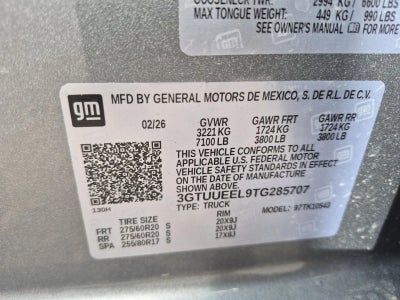 2026 GMC Sierra 1500 AT4