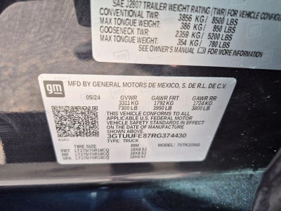 2024 GMC Sierra 1500 AT4X