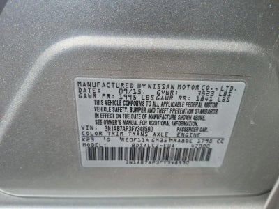 2015 Nissan Sentra S