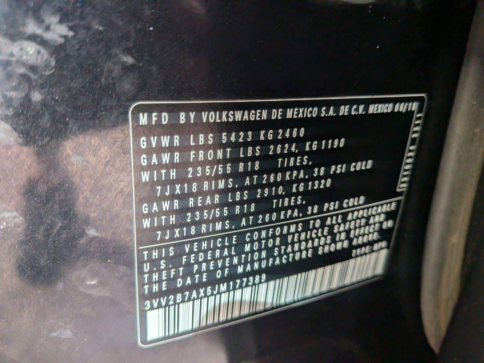 2018 Volkswagen Tiguan SEL