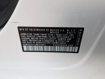 2018 Volkswagen Jetta 1.4T S