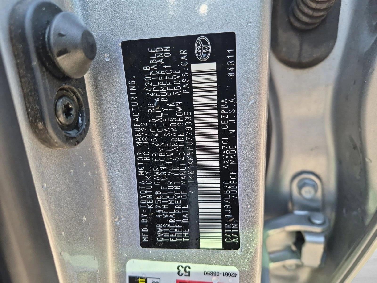 2023 Toyota Camry XSE