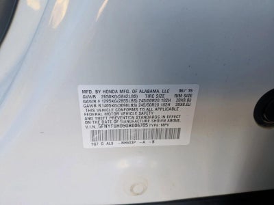 2016 Honda Pilot Elite