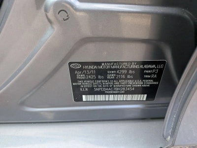 2011 Hyundai Sonata GLS