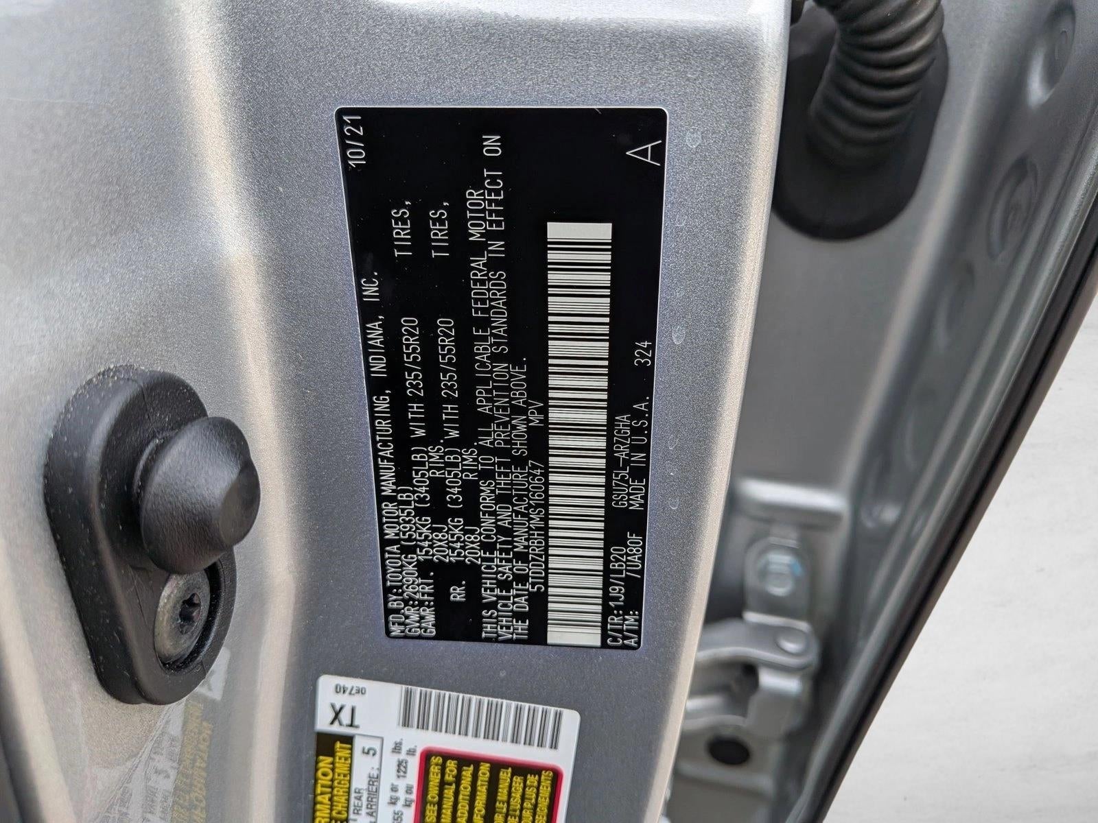 2021 Toyota Highlander Limited