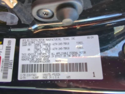 2024 Toyota Tundra 4WD SR