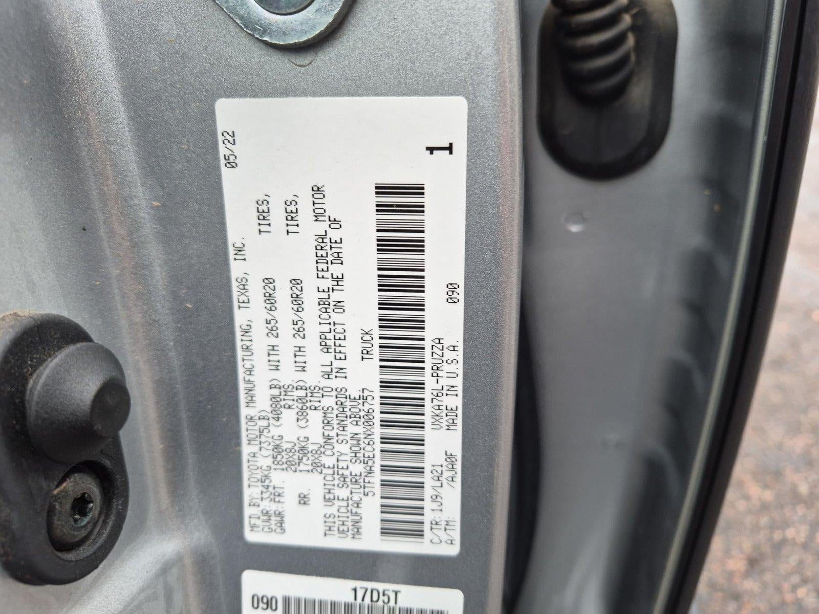 2022 Toyota Tundra Platinum