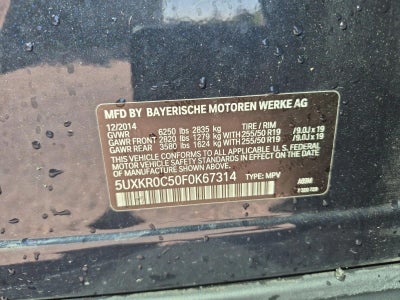2015 BMW X5 xDrive35i